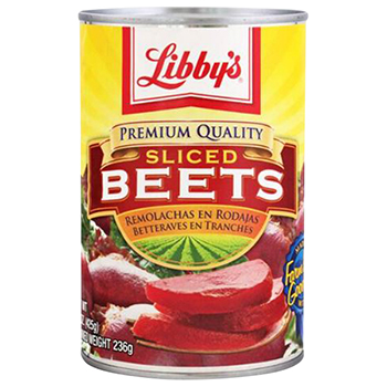 【FOOD de WINE】リビー スライスビート 426g / 豊通食料(Libbys Sliced beets)